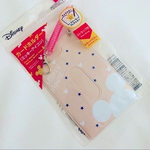Disney Mickey Mouse Pink ID Card Case